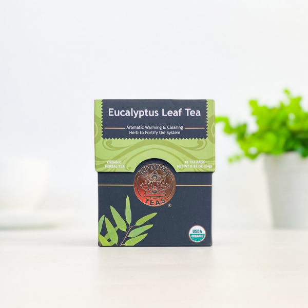 Buddha Teas Eucalyptus Leaf Tea - 18 envelopes - Tea At Heart