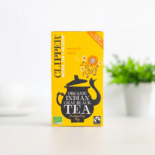 Clipper Organic Indian Chai Black Tea 20 envelopes Tea At Heart