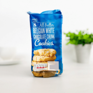 M&S Cookies Belgian White Choc