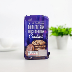M&S Cookies Double Belgian Choc Chunk