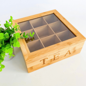 Tea Storage Box 9 partition