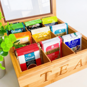 Tea Storage Box 9 partition sample