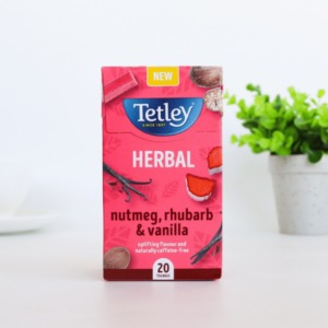 Tetley Nutmeg, Rhubarb and Vanilla Infusion