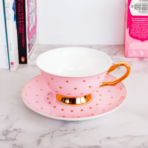 Luxury Tea cup Pink