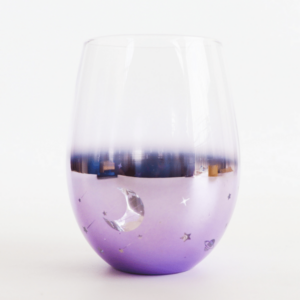 Purple moon cup