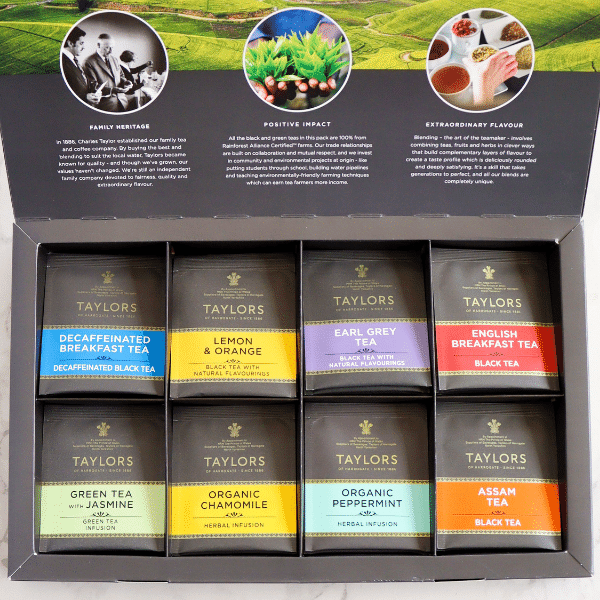 Taylors of Harrogate Assorted Speciality Teas - 48 envelopes - Tea At Heart
