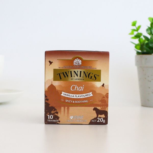 Twinings Vanilla Flavoured Chai 10 tea bags Tea At Heart